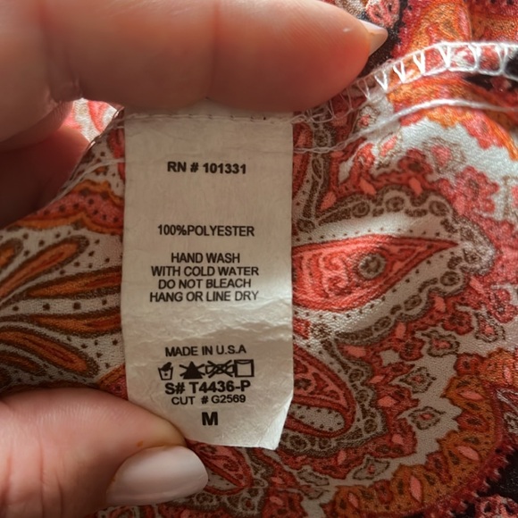 5 for $25! Charlotte Russe Kimono Cardigan with Black Fringe Size M - Picture 6 of 6